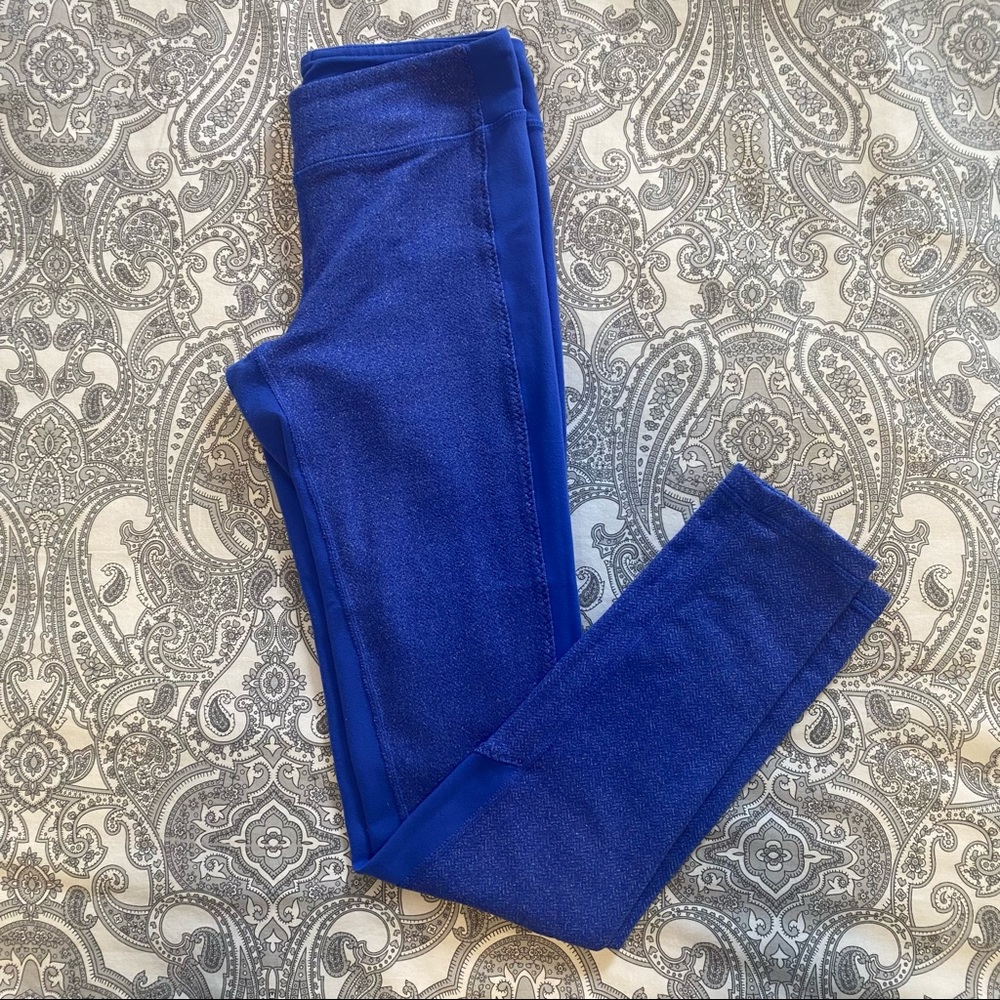Ivivva Girls' Blue Leggings Size 14